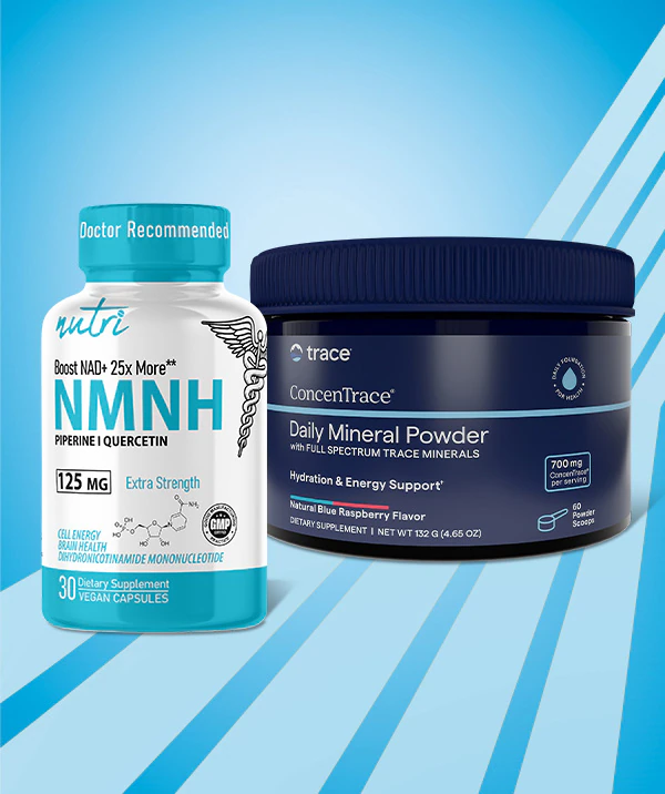 NMNH and Trace ConcenTrace Daily Mineral Powder