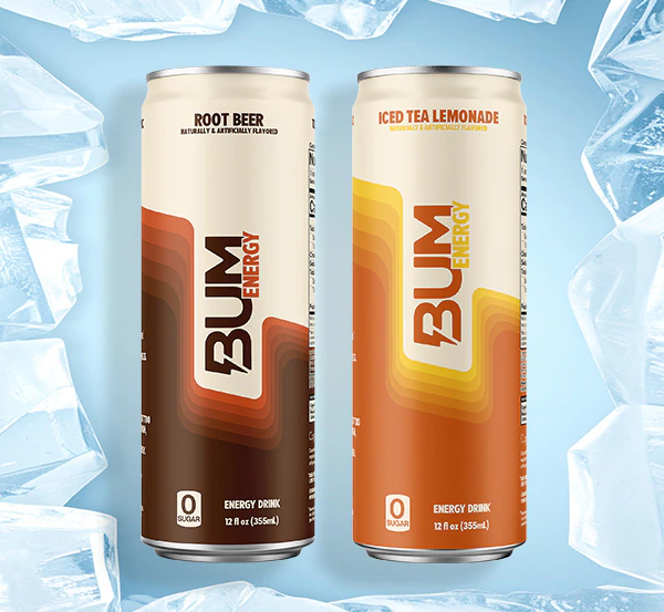 Just $1 BUM Energy* items. Stop By