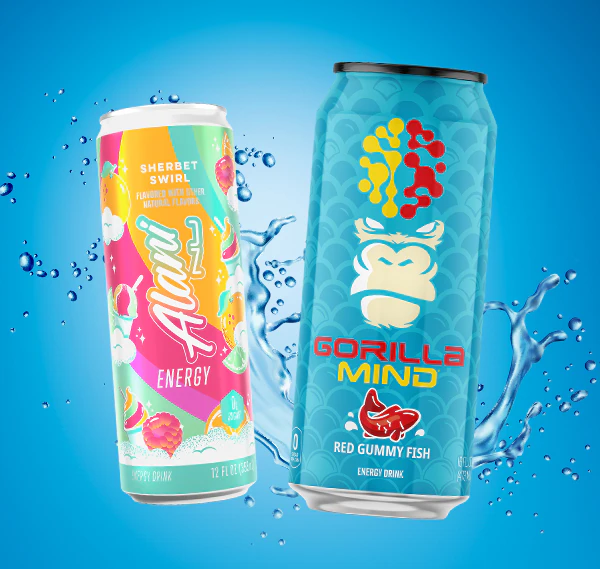 Just $1 Alani Nu and Gorilla Mind drinks* items. Find a Store