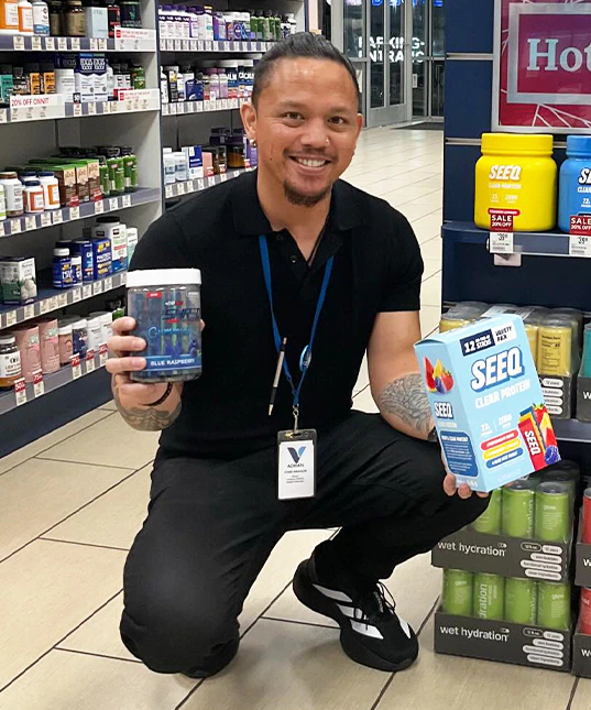 OxyShred Pre‑workout Gummies and SEEQ Clear Protein Stick Packs