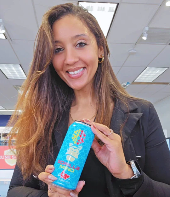 Red Gummy Fish Gorilla Mind Energy