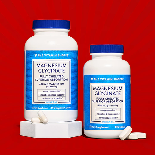 ALL magnesium from The Vitamin Shoppe brand