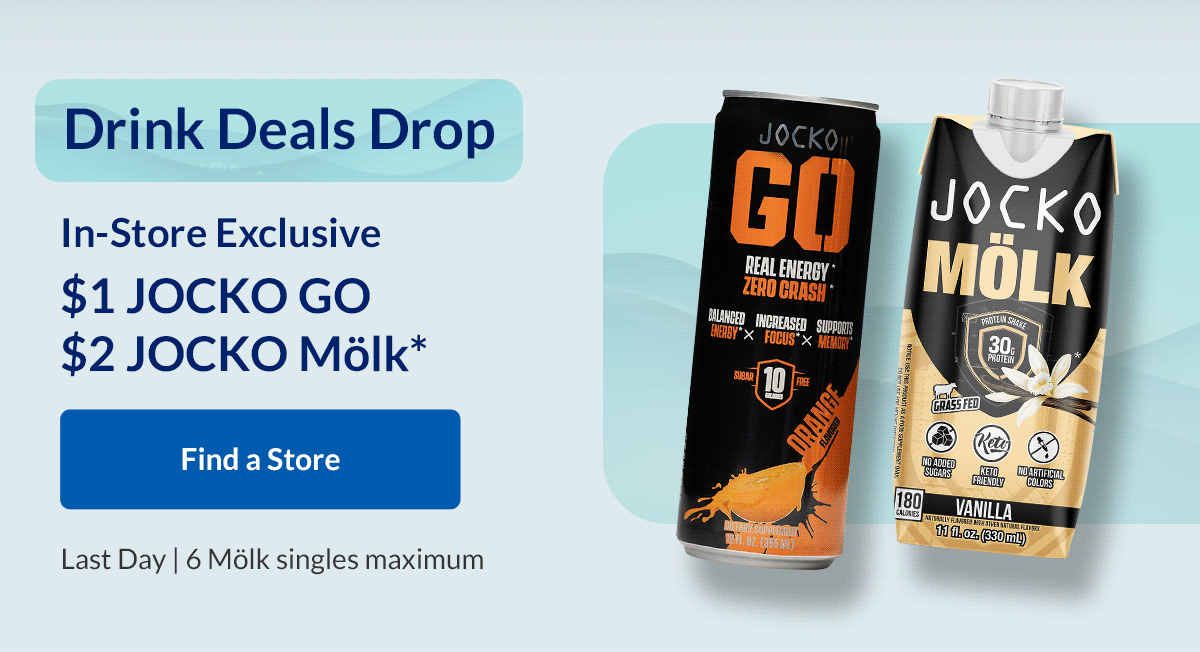 JOCKO DRINKS