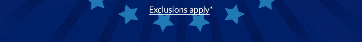 Exclusions apply