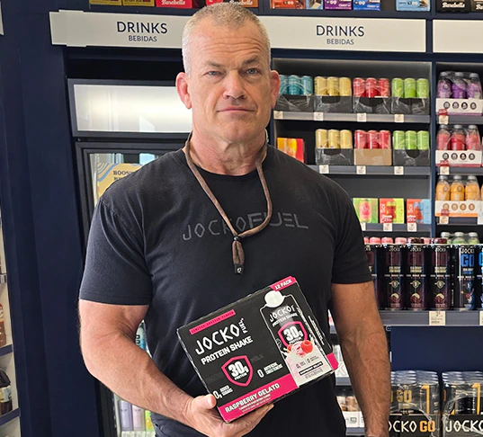 Jocko Raspberry Gelato Molk Protein Shake