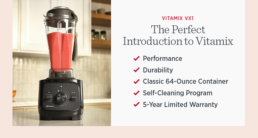 Vitamix VX1: The Perfect Introduction to Vitamix
