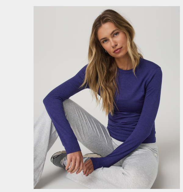 Long Sleeve Halo Essential Crew Tee