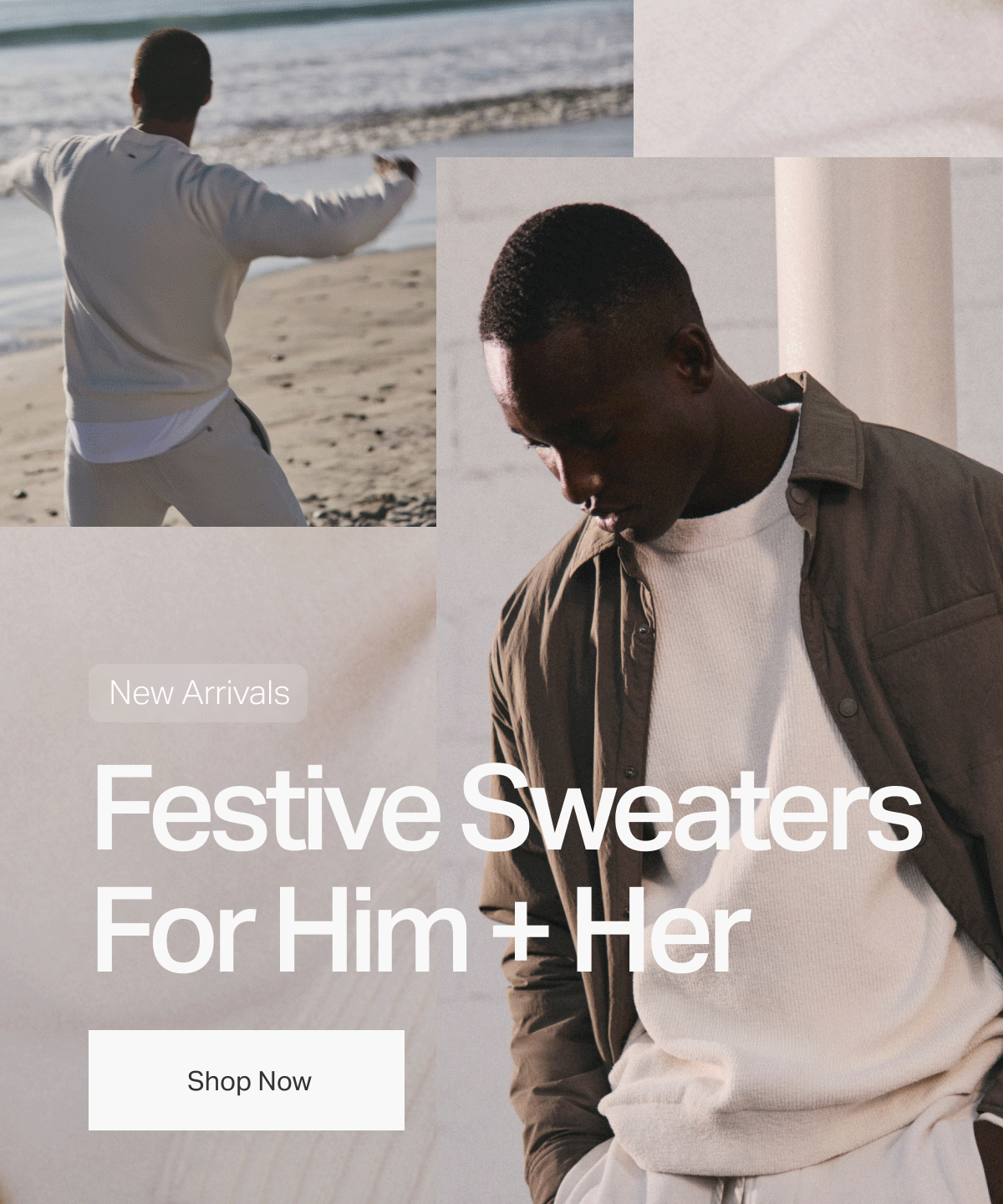 New Arrivals: Festive Sweaters For Him + Her