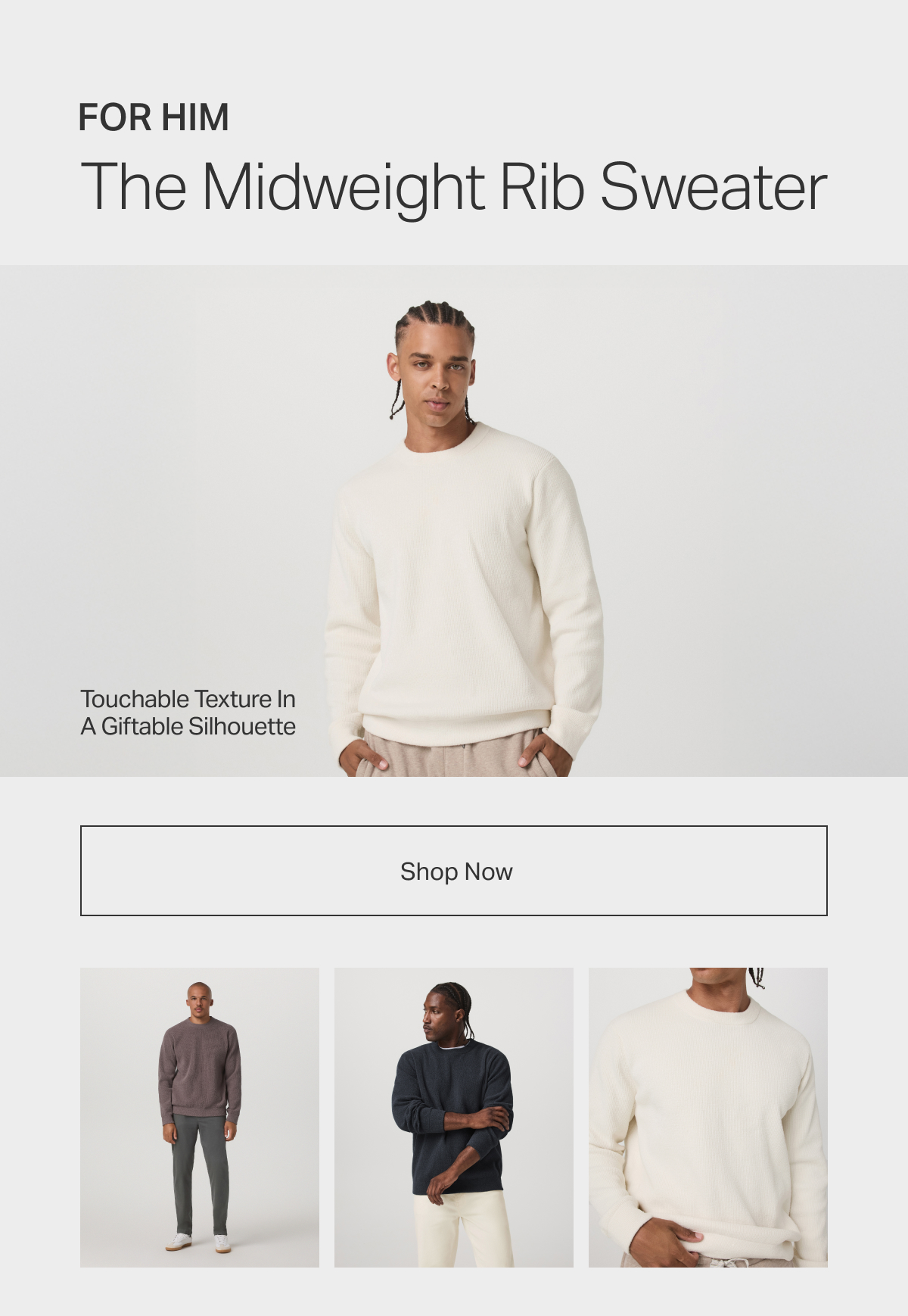 The Midweight Rib Sweater