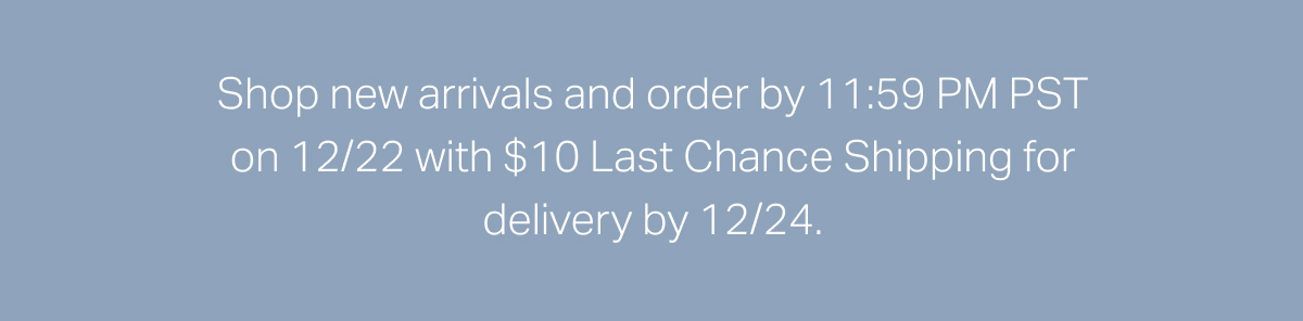 Last Chance Shipping