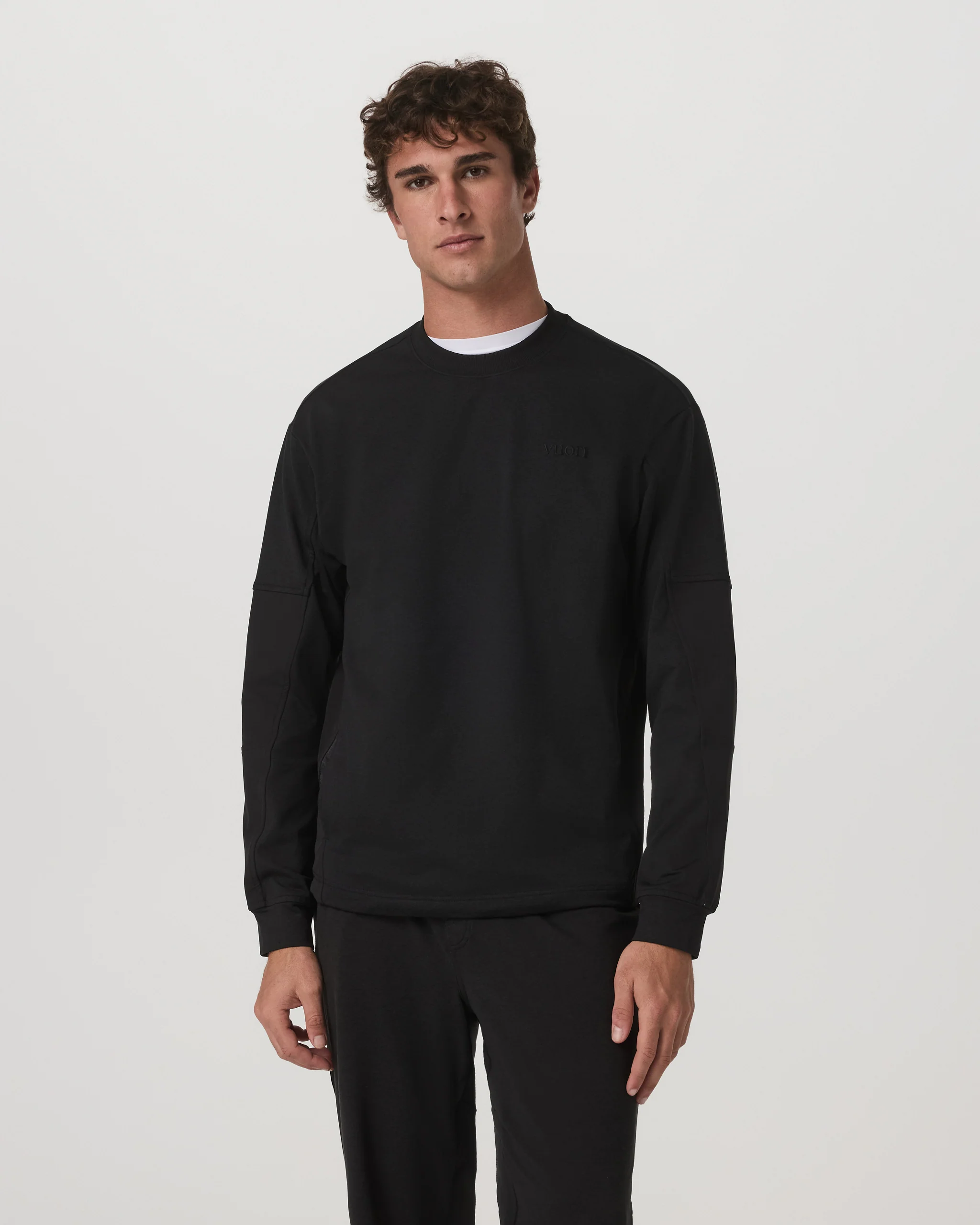 Image of Coronado Mixed Media Crew | Black Heather