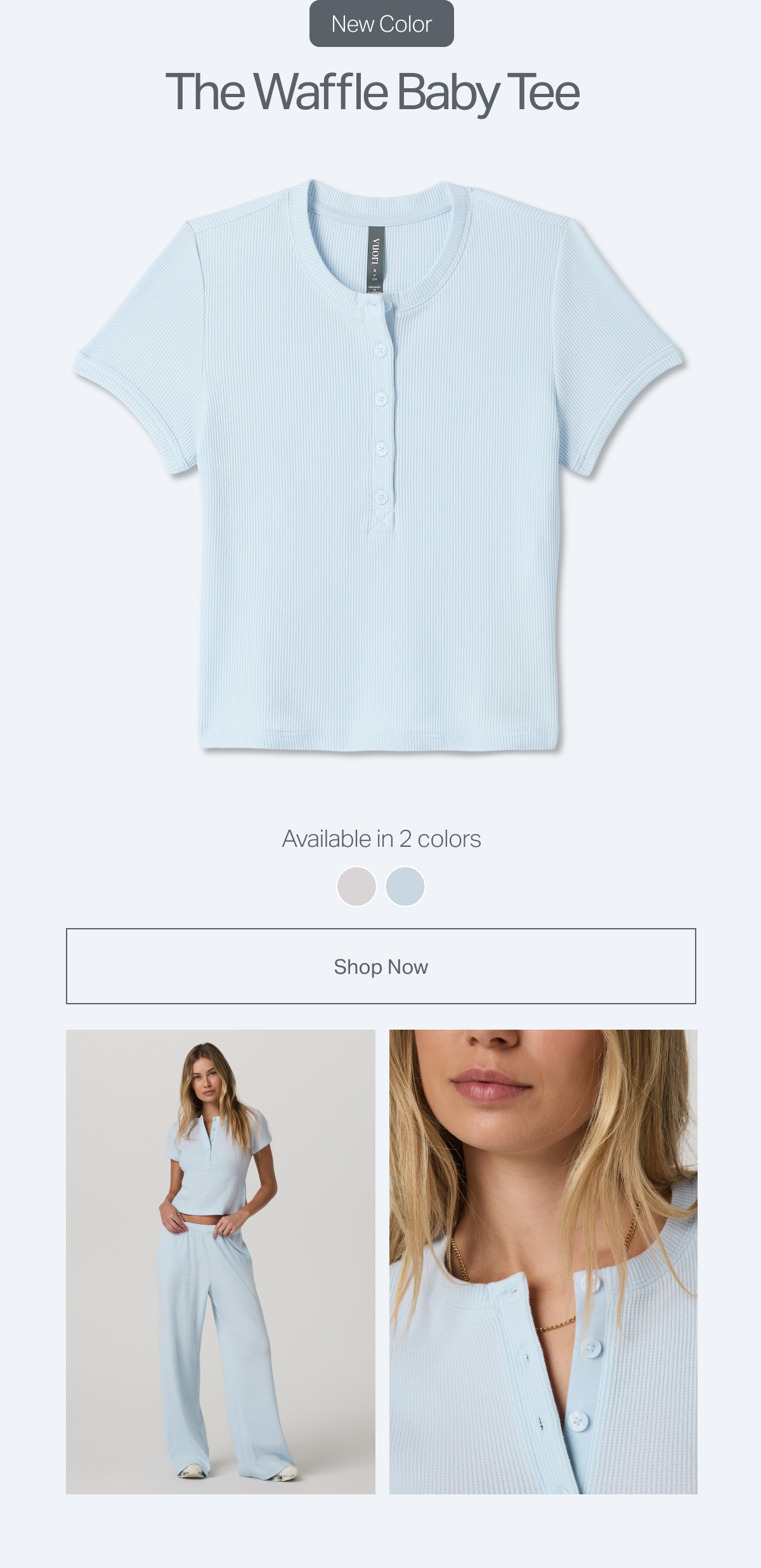 The Waffle Baby Tee