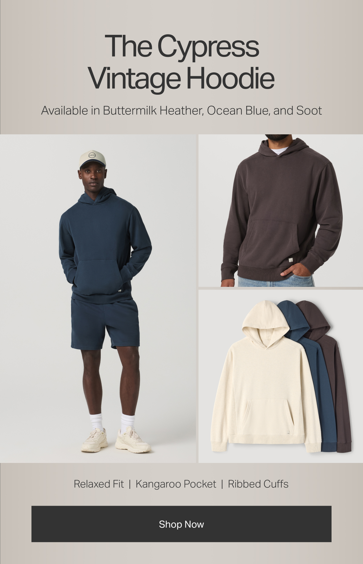 New Styles: The Cypress Vintage Hoodie - Shop Now