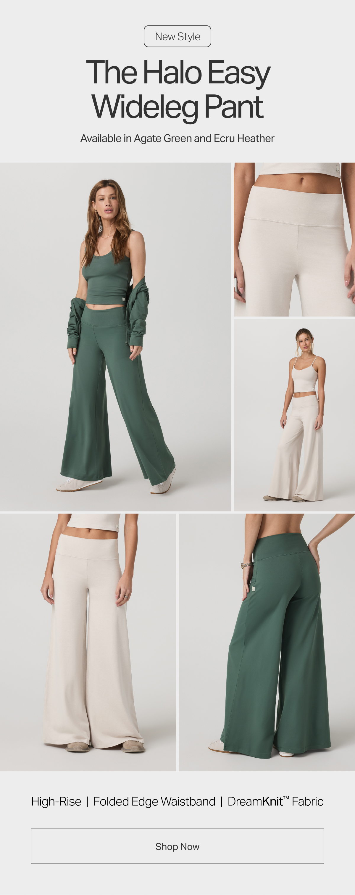 New Style: The Halo Easy Wideleg Pant - Shop Now