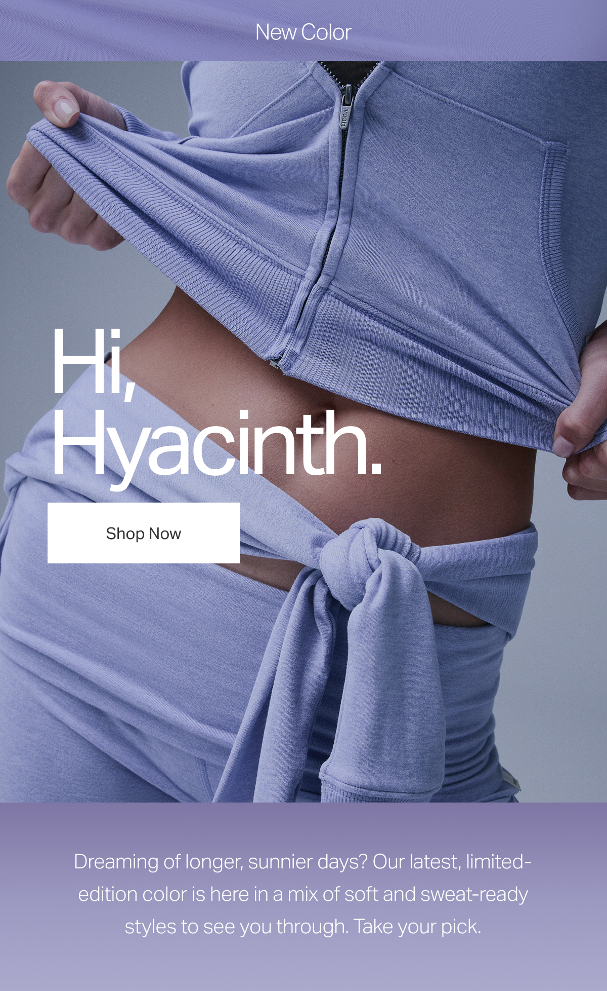 New Color: Hyacinth