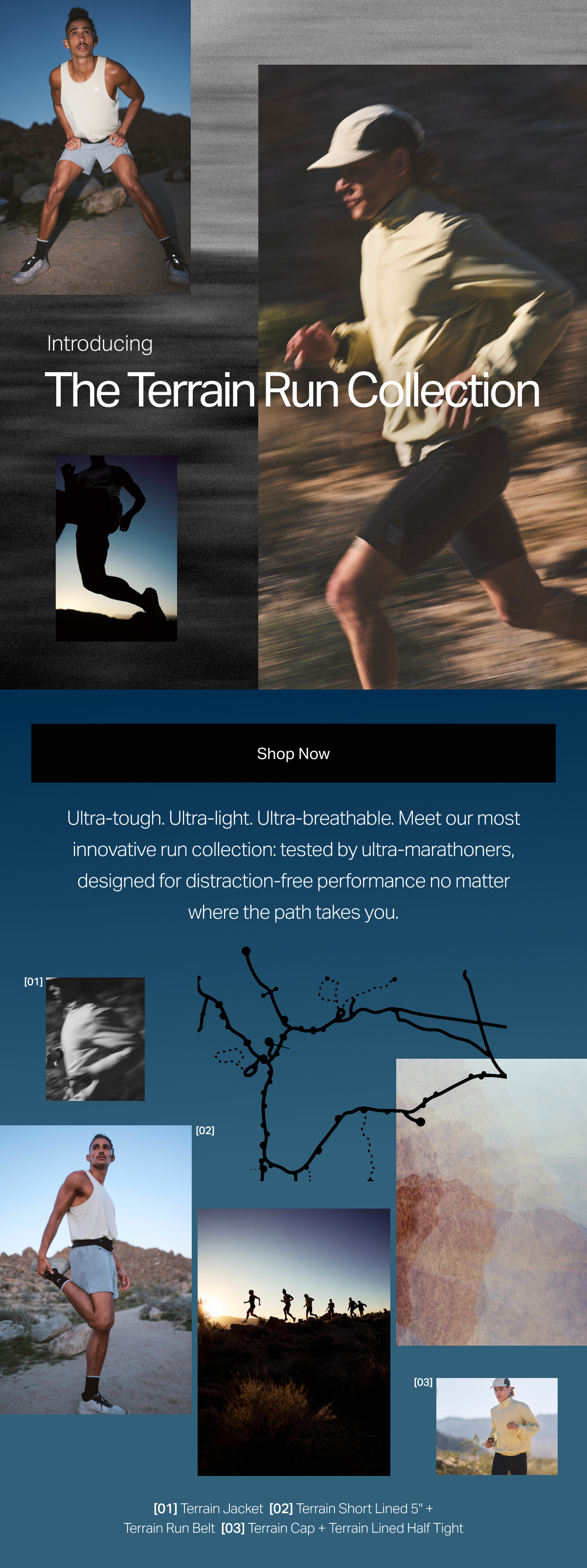 Introducing The Terrain Run Collection - Shop Now