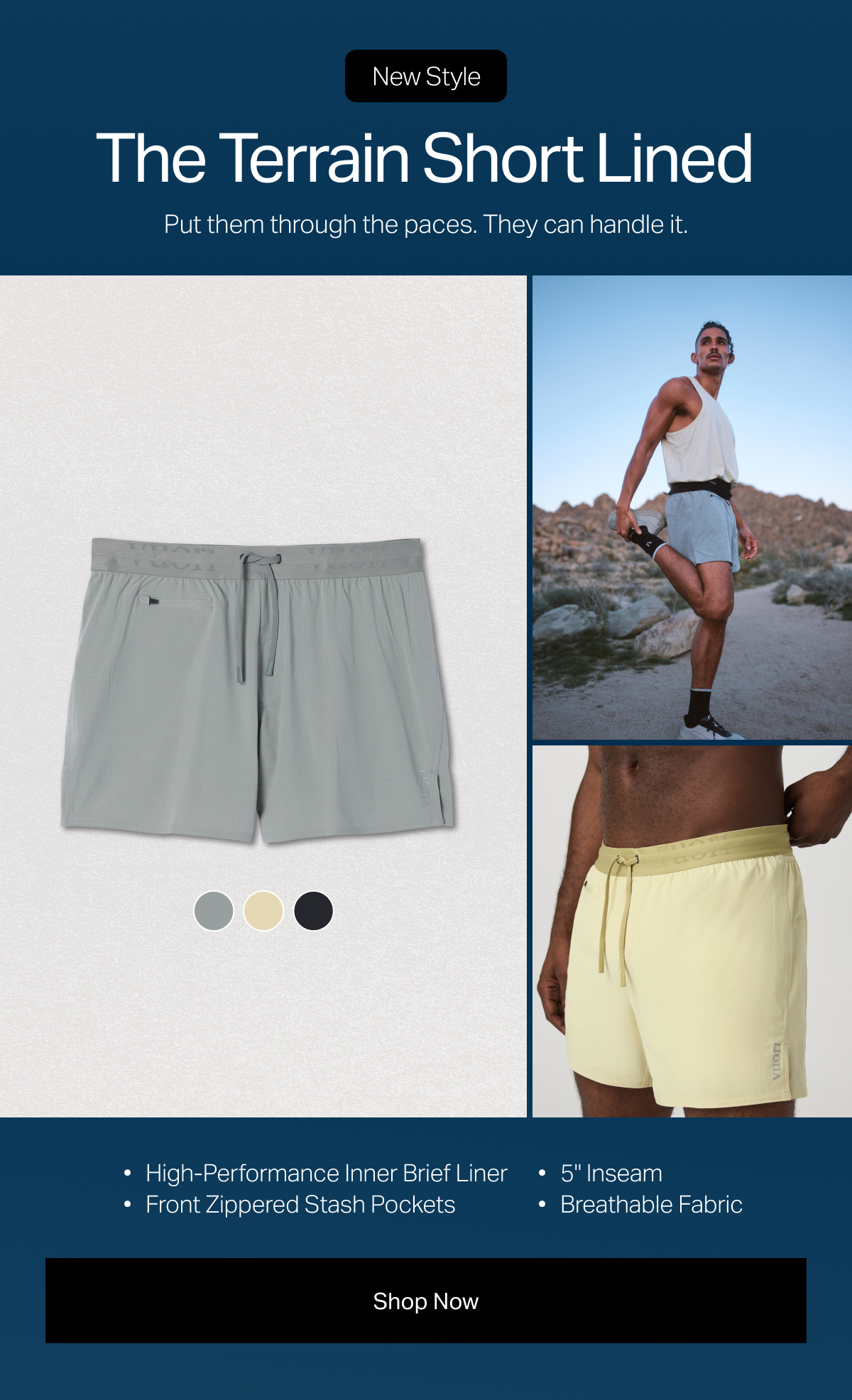New Style: The Terrain Short Lined - Shop Now