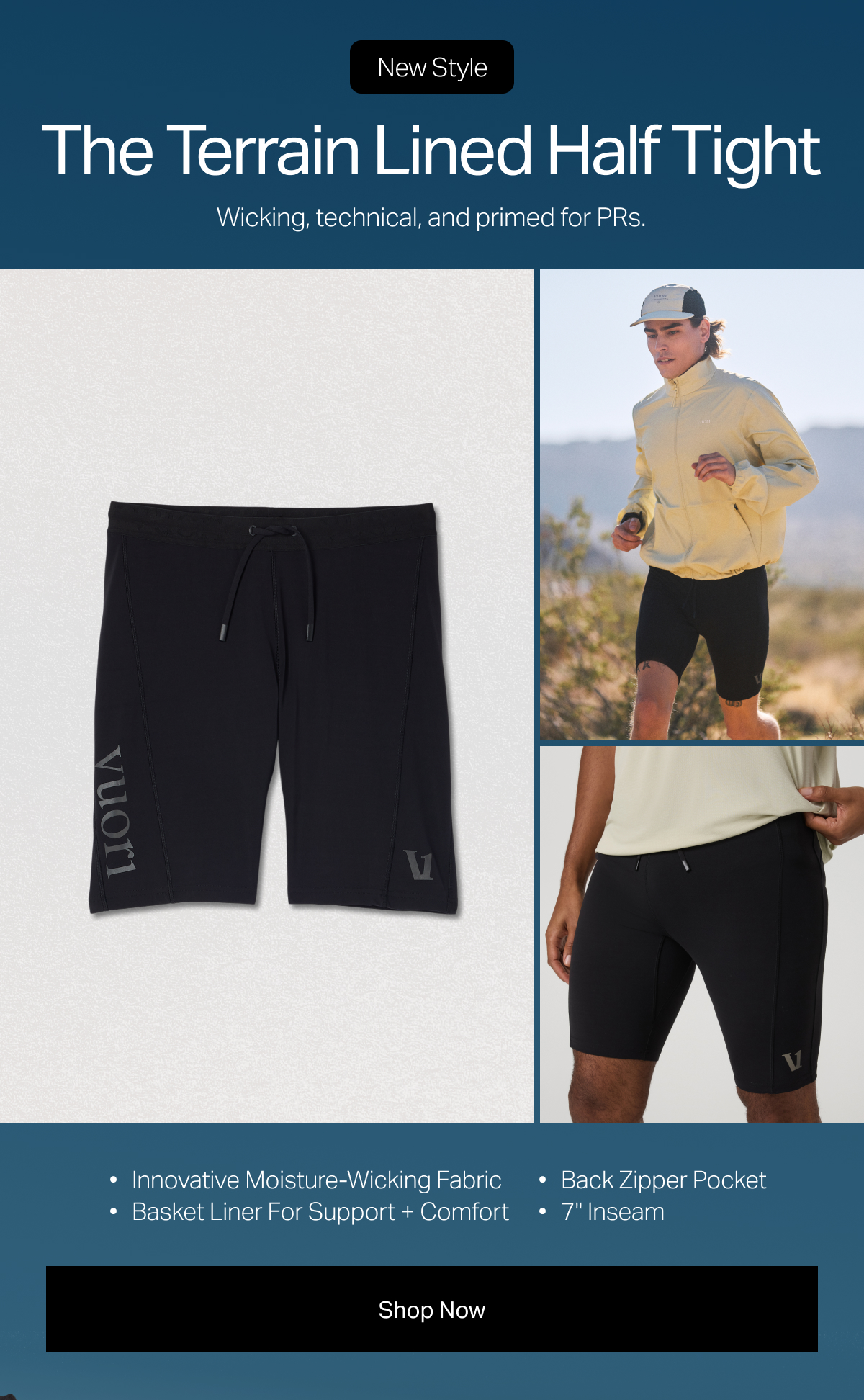 New Style: The Terrain Lined Half Tight - Shop Now