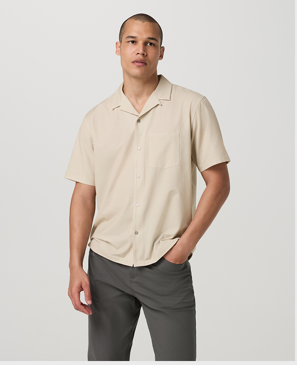 Short Sleeve Bridge Shirt - Camp Collar