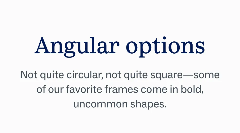 Angular options