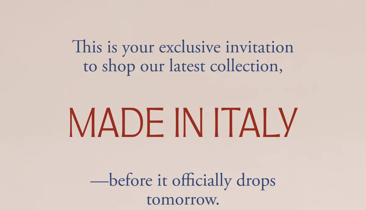 Made in Italy