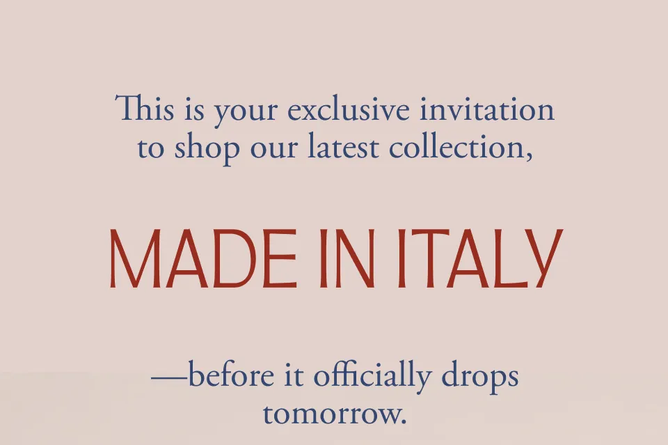 Made in Italy