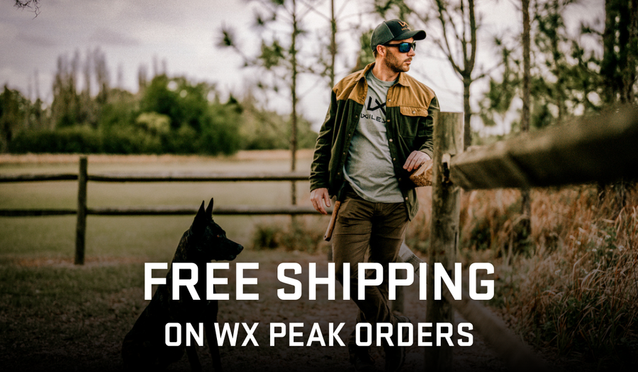 Free Shipping on WX Peak Orders