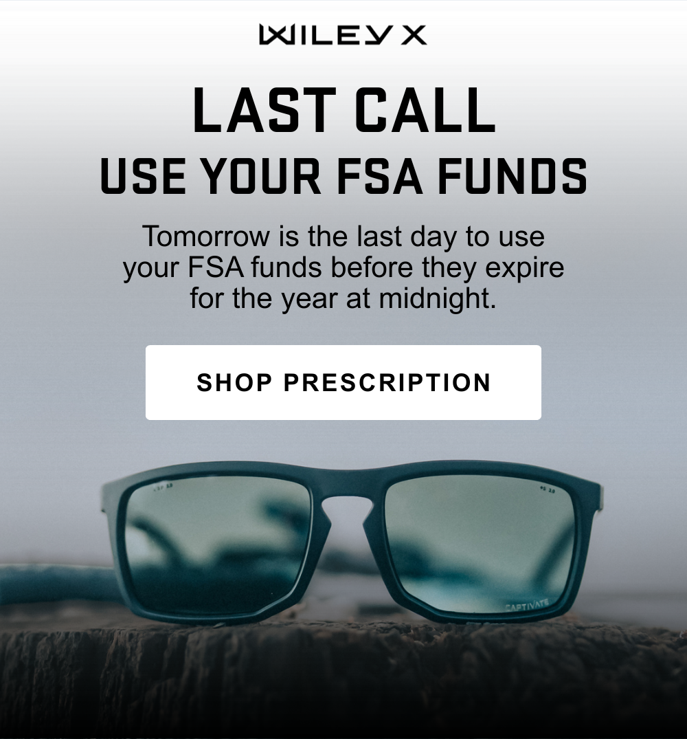 Last Call, FSA Funds Expire Tomorrow - Shop Prescription