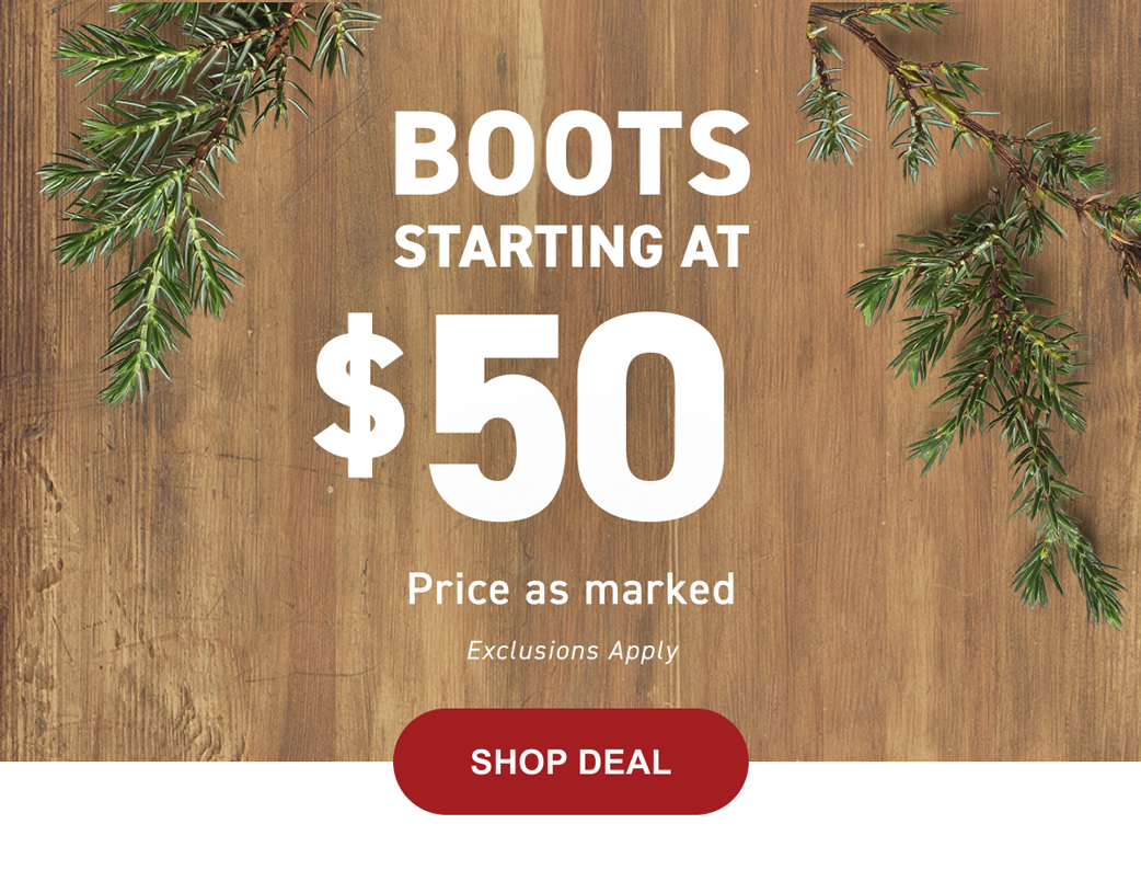 Wolverine | BOOTS STARTING AT $50 - Price as marked , exclusions apply. - SHOP DEAL.