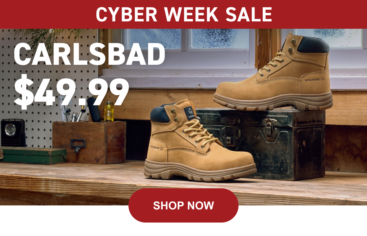 Wolverine | CYBER WEEK SALE - CARLSBAD $49 - SHOP NOW HERE!