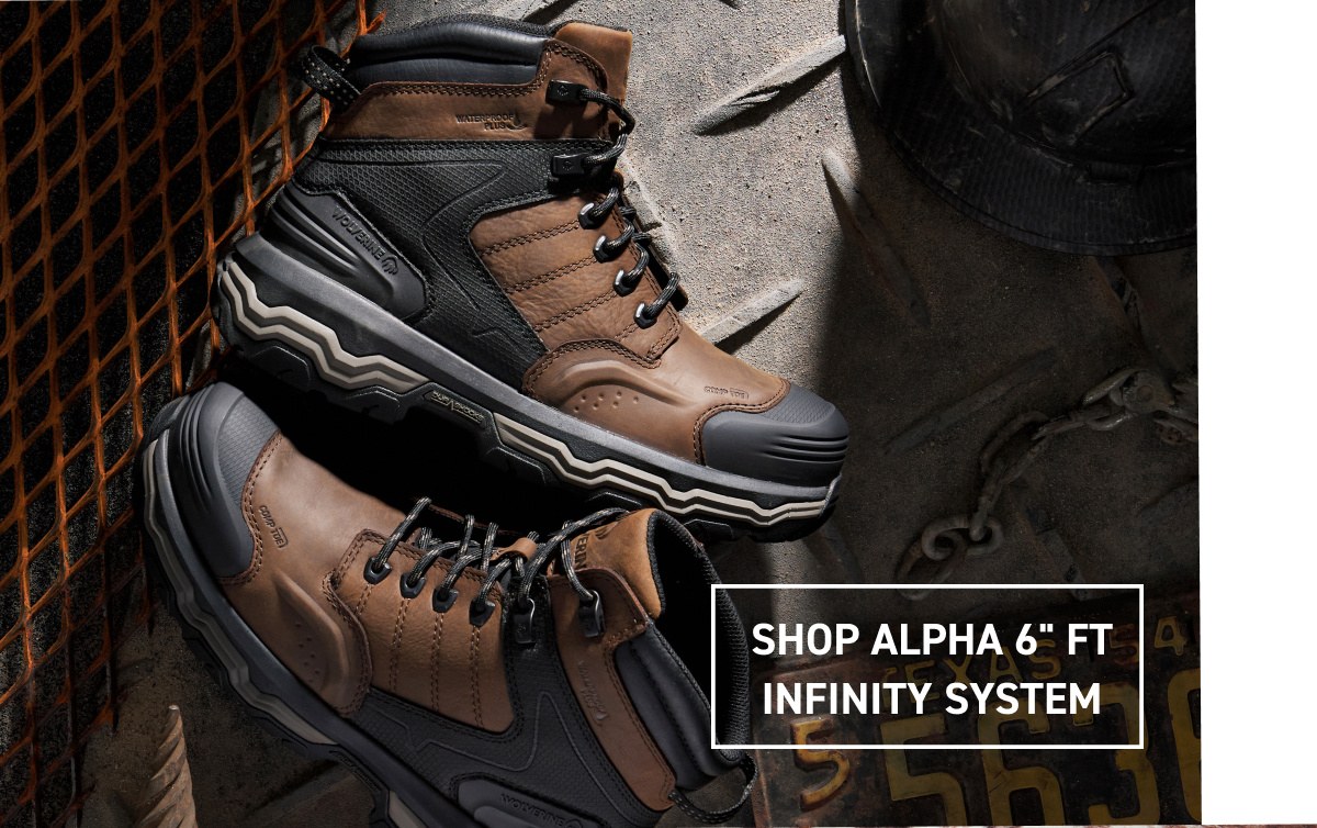 Wolverine - SHOP ALPHA 6-INCH FT INFINITY SYSTEM.