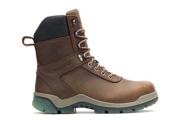 Wolverine - Men's Vantage Insulated ft. HyperRest 8-inch Work Boot - Dark Brown colorway.