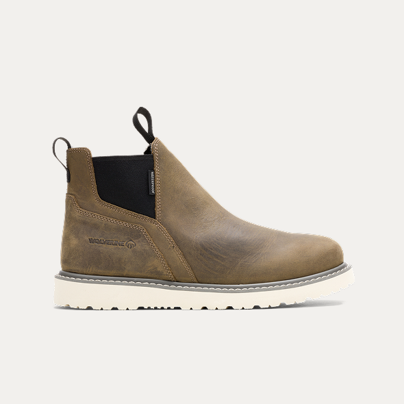 Wolverine - Men's Trade Wedge Work Romeo - Gravel colorway.