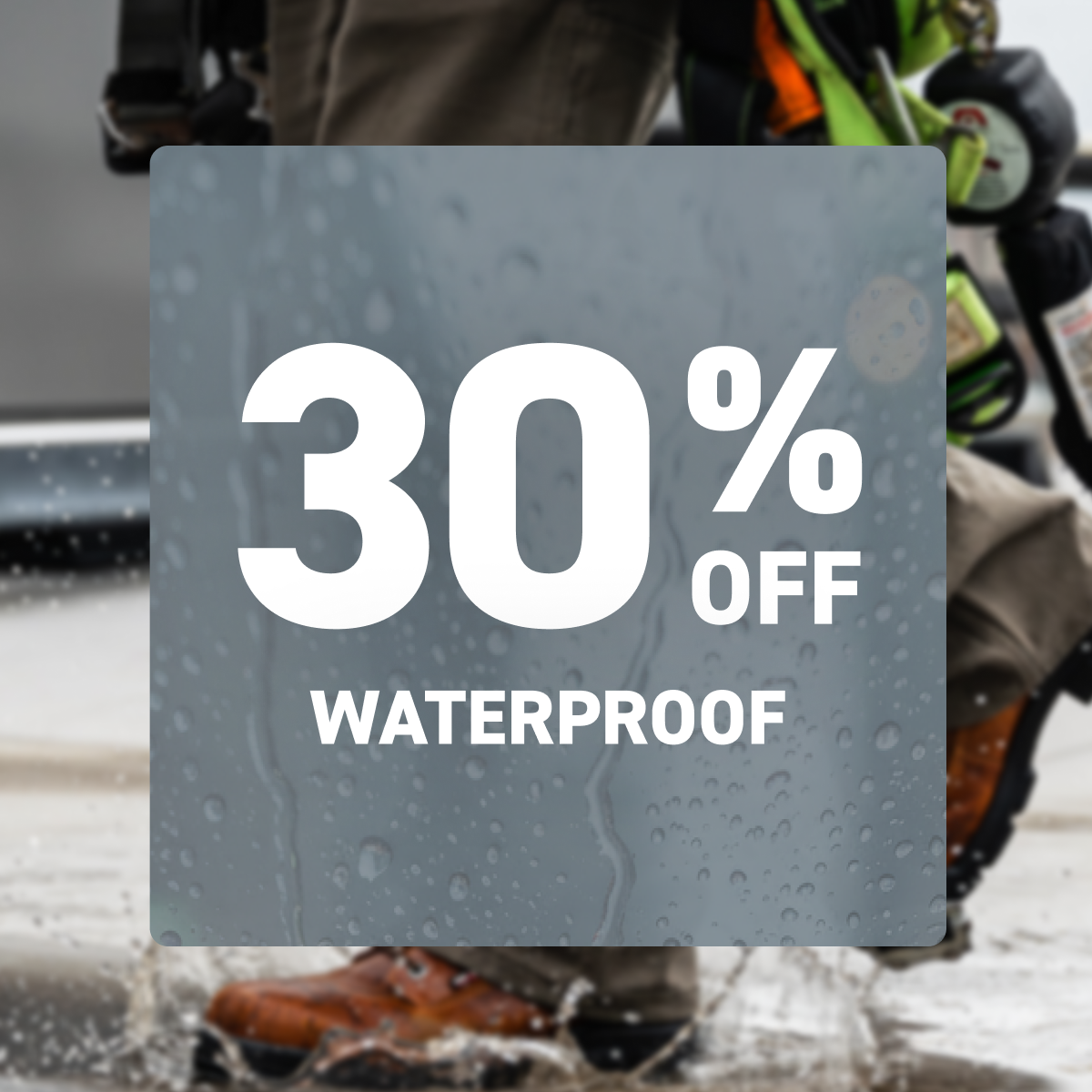 Wolverine - 30% OFF WATERPROOF.