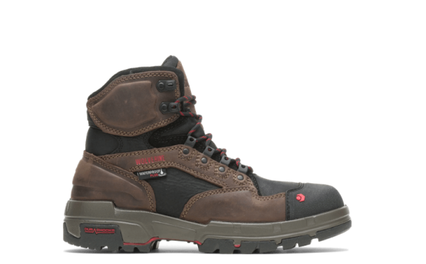 Wolverine -  Men's Legend DuraShocks® CarbonMAX® 6-inch Boot - Dark Brown colorway.