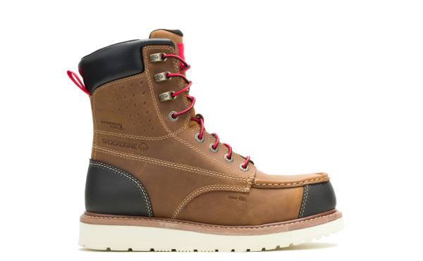 Wolverine - Men's Loader II ft HyperRest™ 8-inch CarbonMAX® Work Boot - Trail colorway.