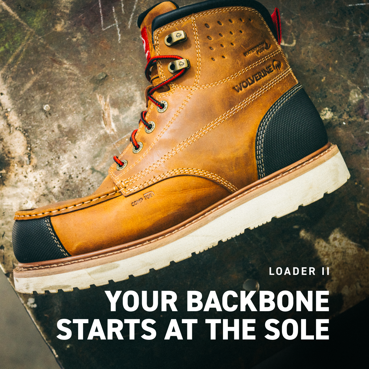 Wolverine - LOADER 2 - YOUR BACKBONE STARTS AT THE SOLE.