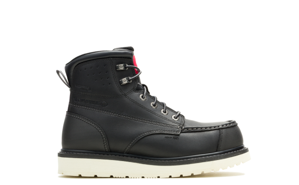 Wolverine - Men's Loader II ft HyperRest 6-inch CarbonMAX Work Boot - Black colorway.