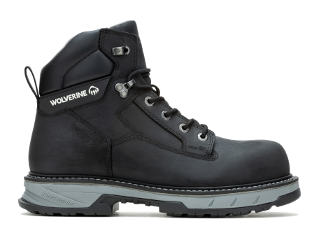 Wolverine - Men's ReForce EnergyBound™ Heavy Duty 6-inch CarbonMax® Work Boot - Black colorway.