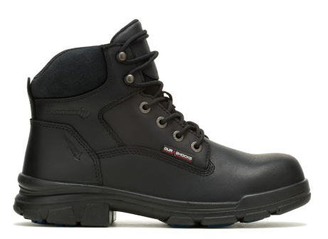 Wolverine - Men's DuraShocks SR Icon 6-inch Work Boot - Black colorway.