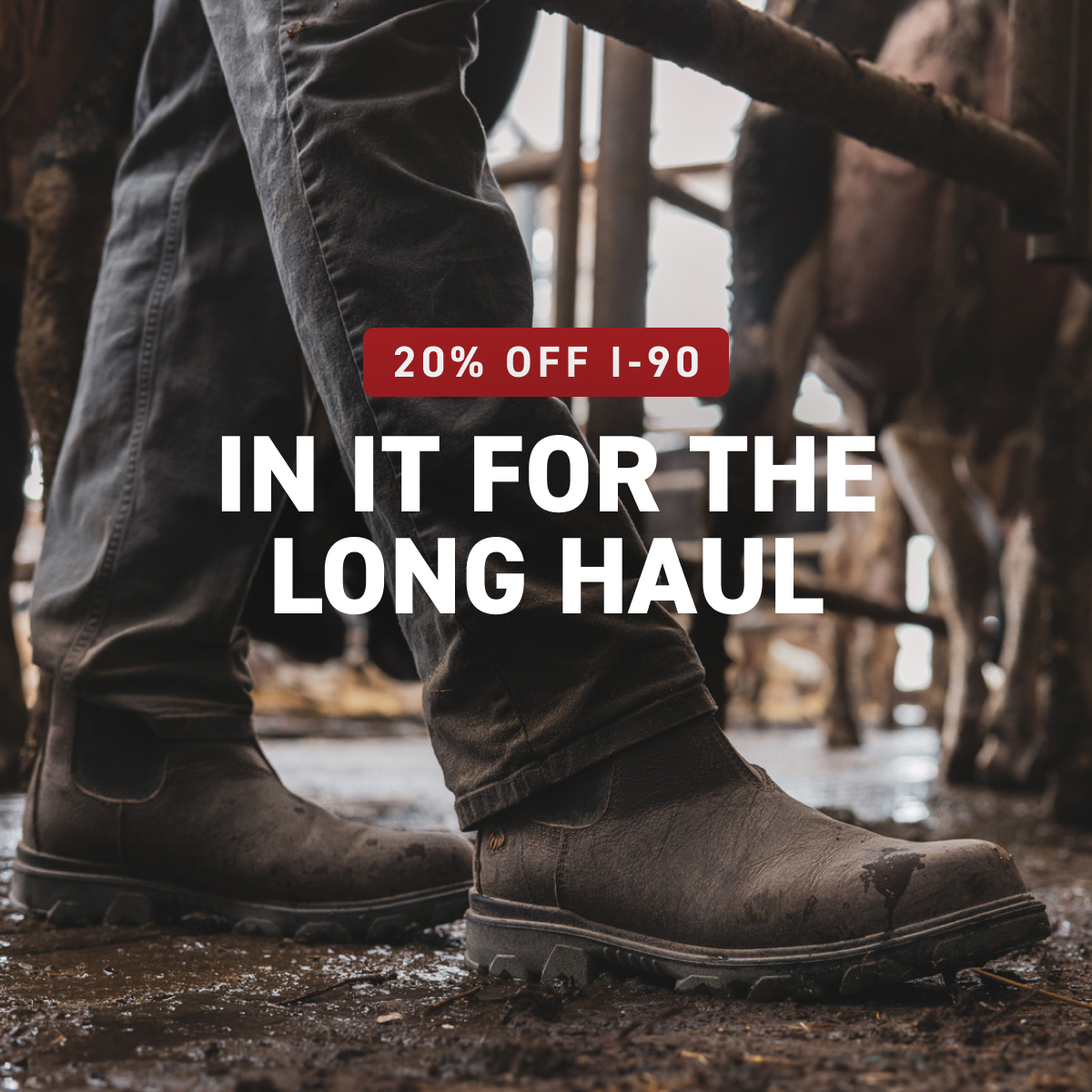 Wolverine - 20% OFF I-90 - IN IT FOR THE LONG HAUL.