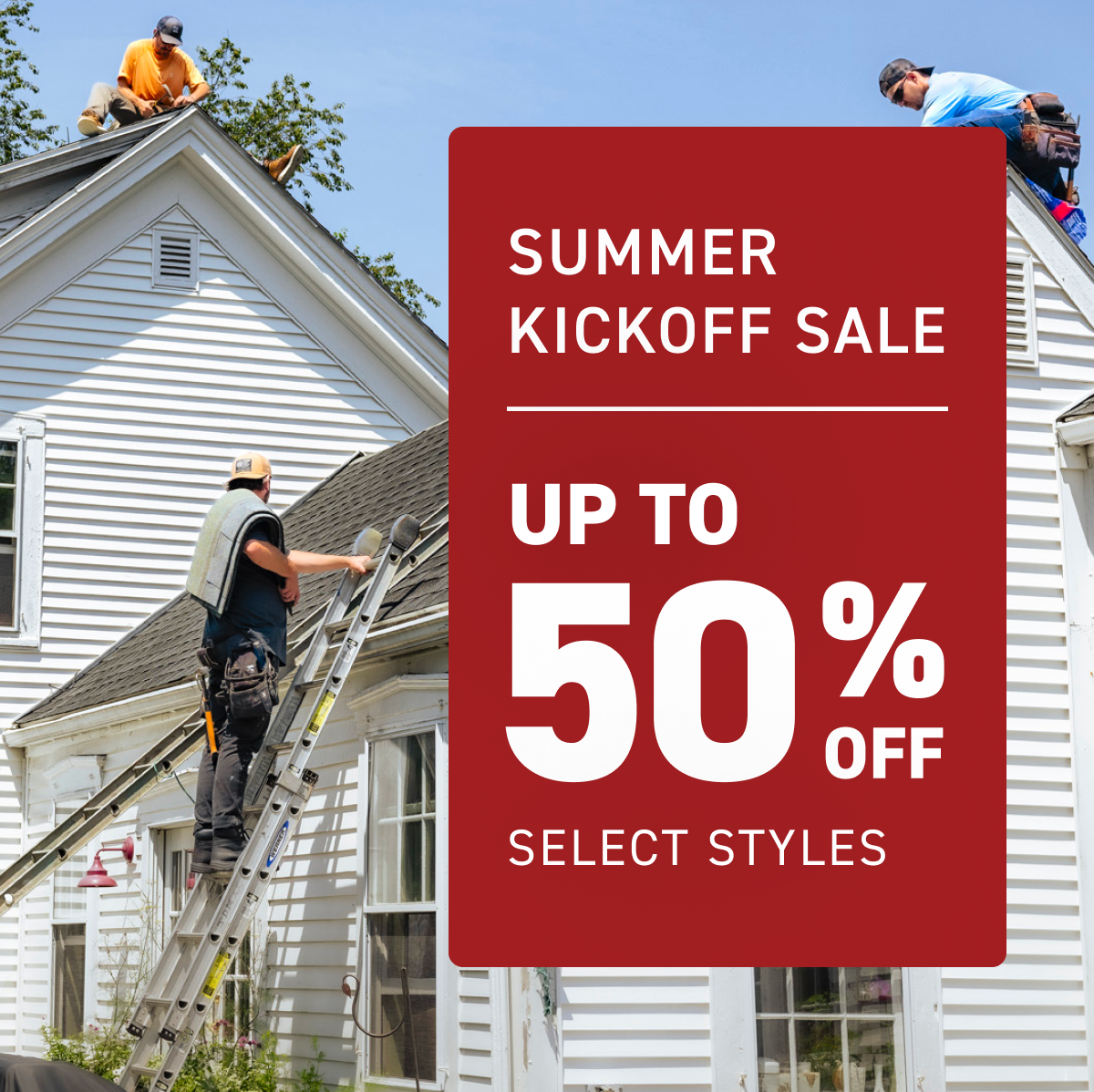 Wolverine - SUMMER KICKOFF SALE - UP TO 50% OFF SELECT STYLES.