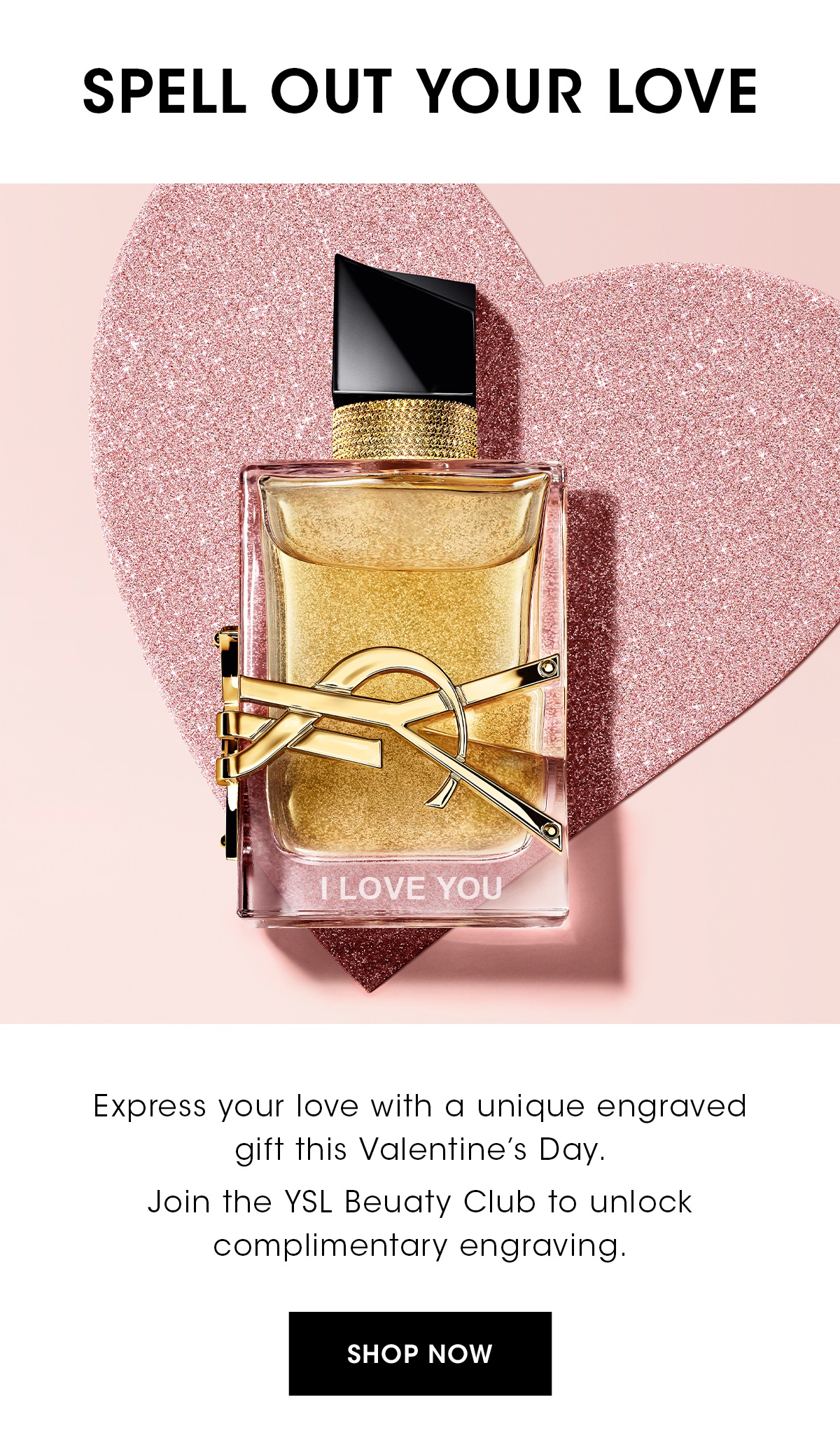 Spell out your love