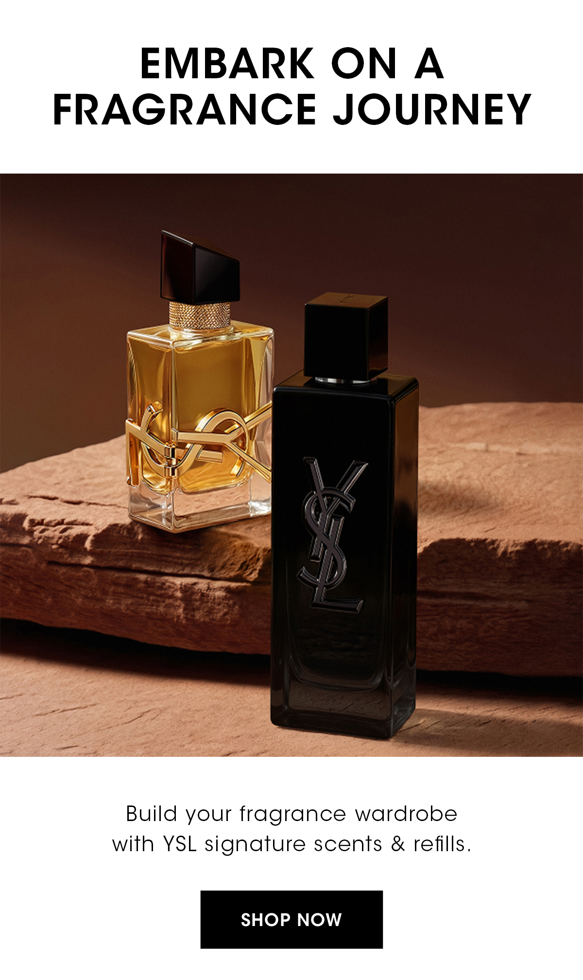EMBARK ON A FRAGRANCE JOURNEY