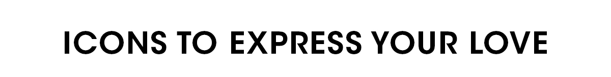 Icons To Express Your Love