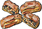 Classic and Apricot Rugelach Cookies Gift Box