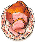 Peach Wood Smoked Heritage Ham