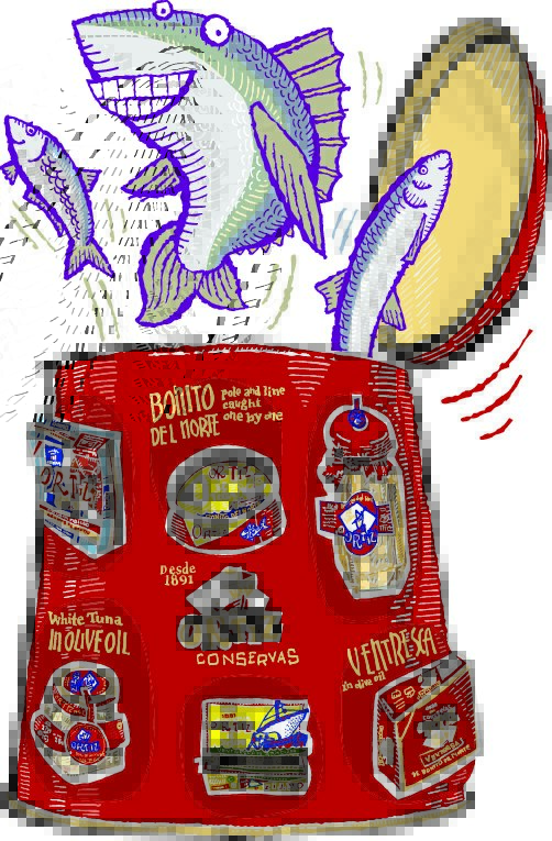 Giant Tin of Tinned Fish