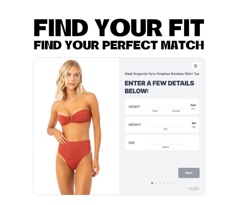 FIND YOUR FIT. FIND YOUR PERFECT MATCH 