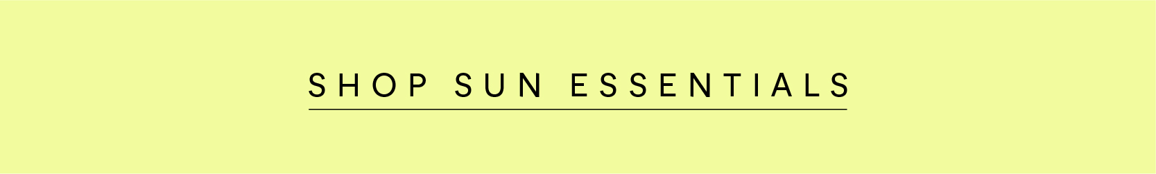 shop sun essentials
